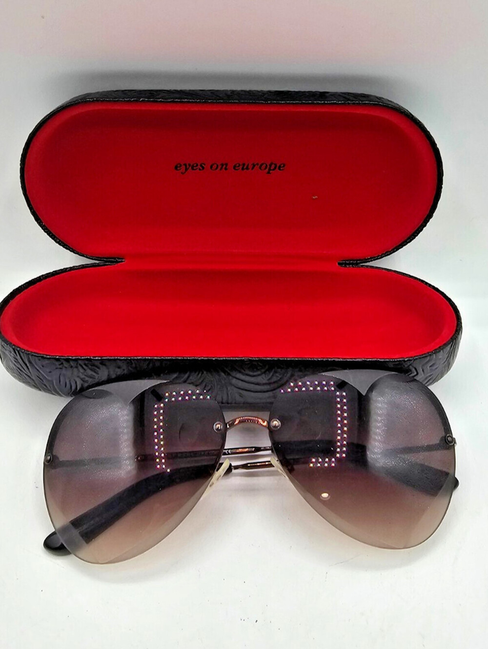 Marc by Marc Jacobs Womens Aviator Style Sunglasses Heart Shape
